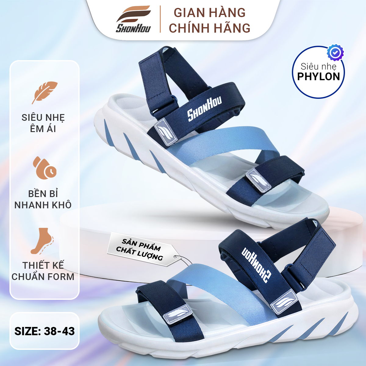 Dép Sandal SHONHOU ST405 - PL1