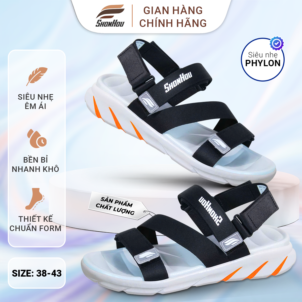 Dép Sandal SHONHOU ST405 - PL2