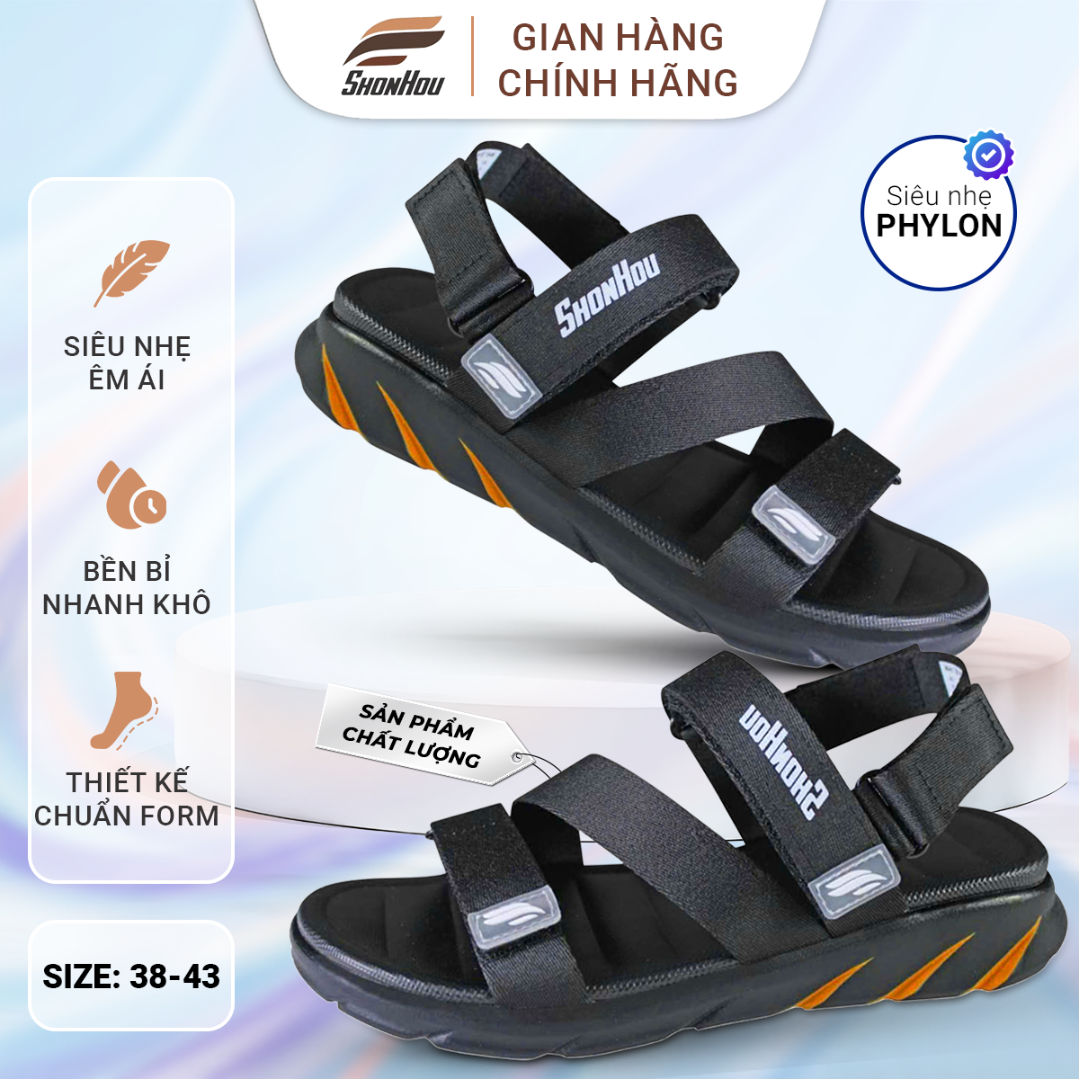 Dép Sandal SHONHOU ST405 - PL5