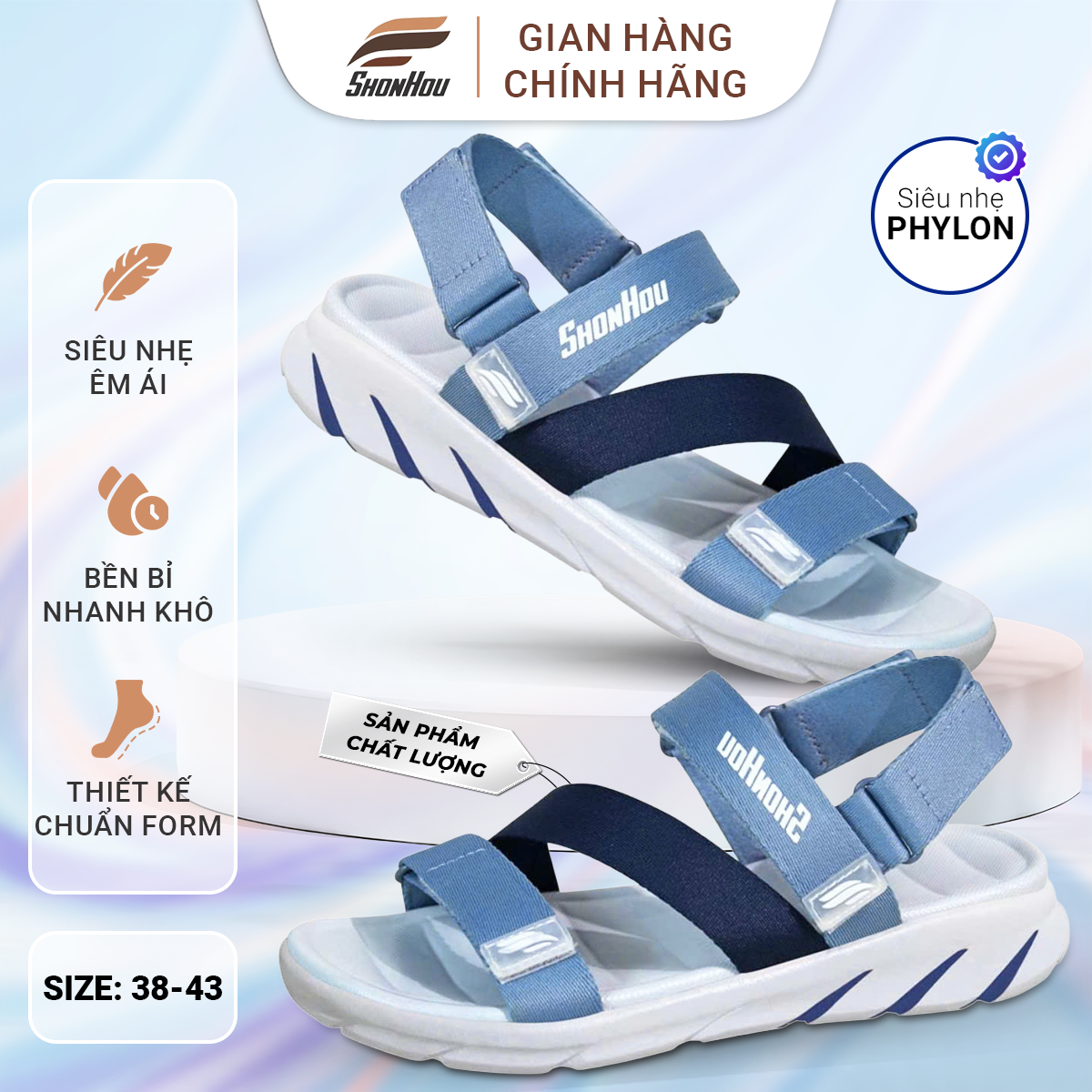 Dép Sandal SHONHOU ST405 - PL6